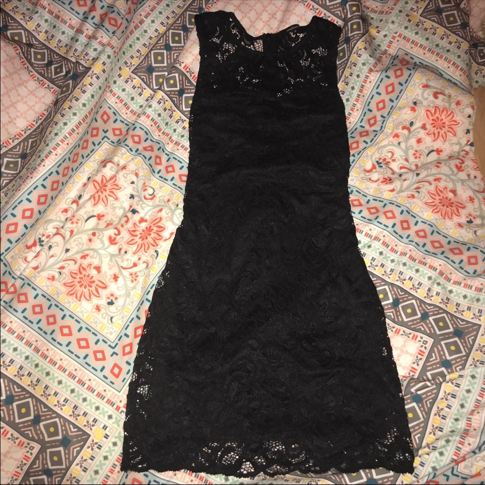Black Lace Dress